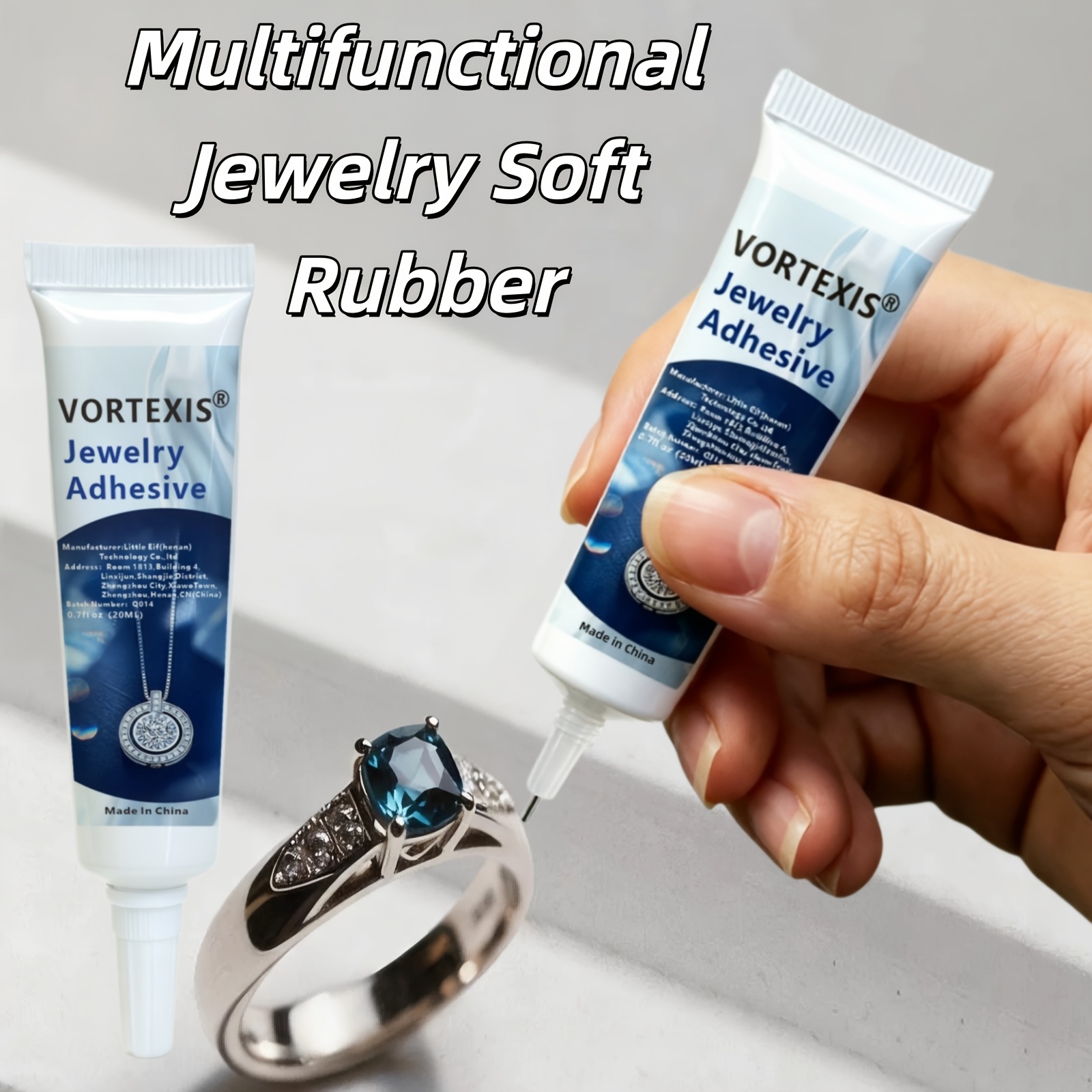 Jewellery Making Adhesive with Precision Needle Applicator